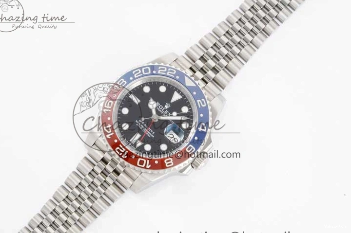 on APF 1:1 Edition 126710 Bracelet VR3285 904L GMT Master Jubilee II SS CHS BLRO Best 0117
